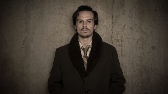 Legacy production shot with Andrew Scott